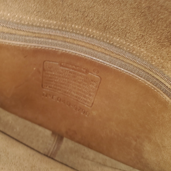 COACH Vintage Leather Crossbody Bag Purse 11×9 - Picture 6 of 8